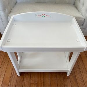 RETIRED Bitty Baby American Girl changing table